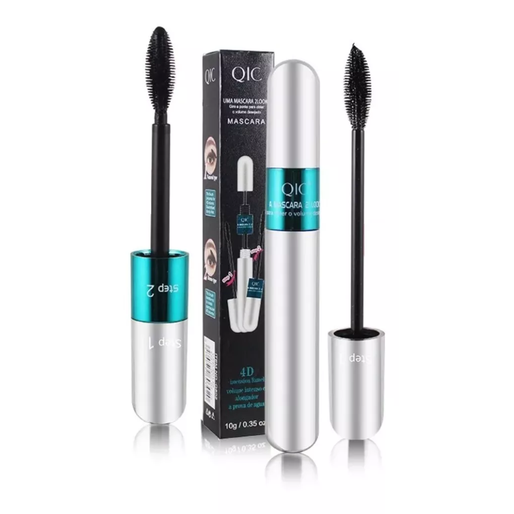 QIC BLACK "Mascara de pestañas 2 en 1"