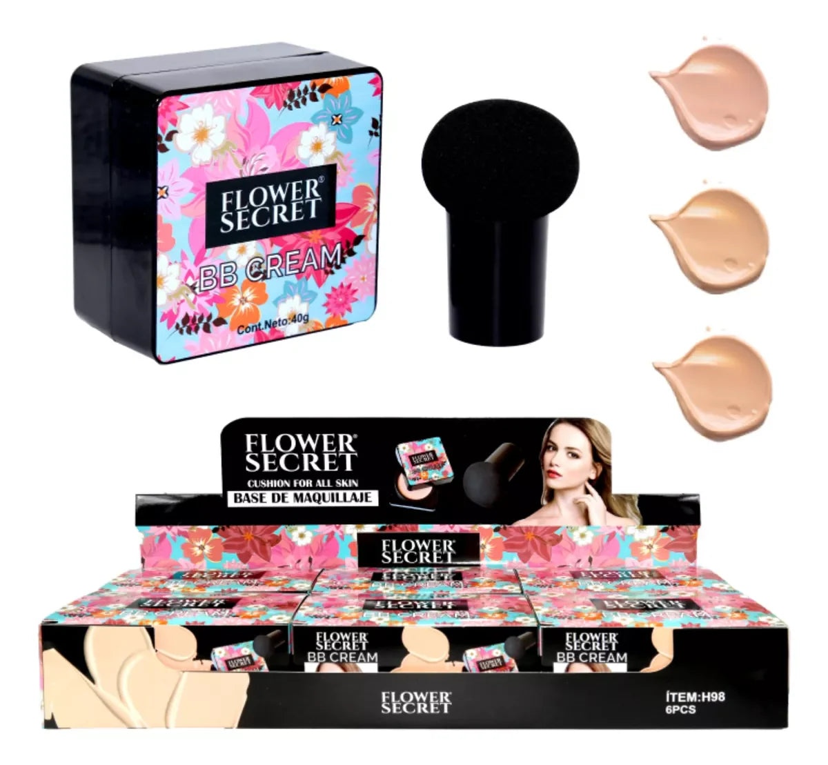 BASE CORRECTORA FLOWER SECRET