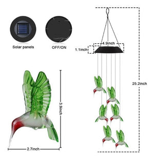 Campanillas de Viento Colibri LED