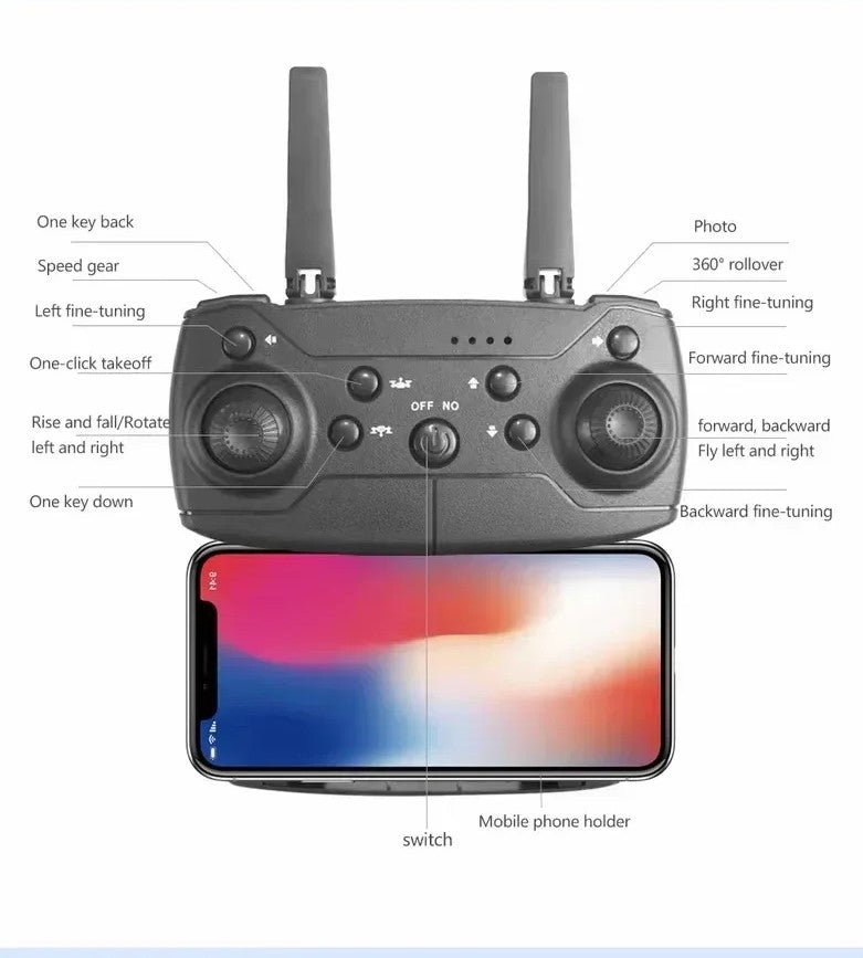 Mini Drone 4K UHD 2.4 Gh